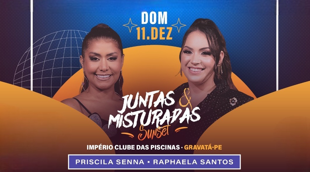 Juntas Misturadas Sunset Priscila Senna E Rafaela Santos No